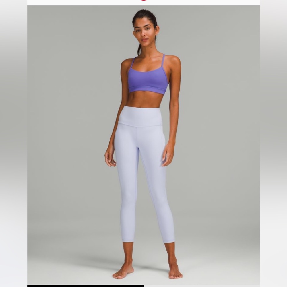 Lululemon pastel blue 23” Align size 4